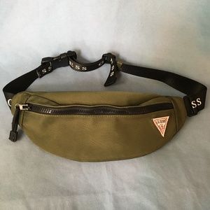 Guess olive fanny pack.